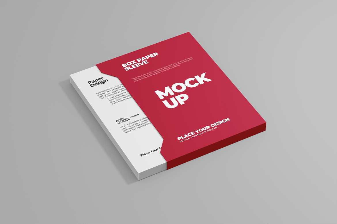 纸质包装盒设计样机 Paper Box Mockup Product Mockups插图3 纸质包装盒设计样机 Paper Box Mockup Product Mockups