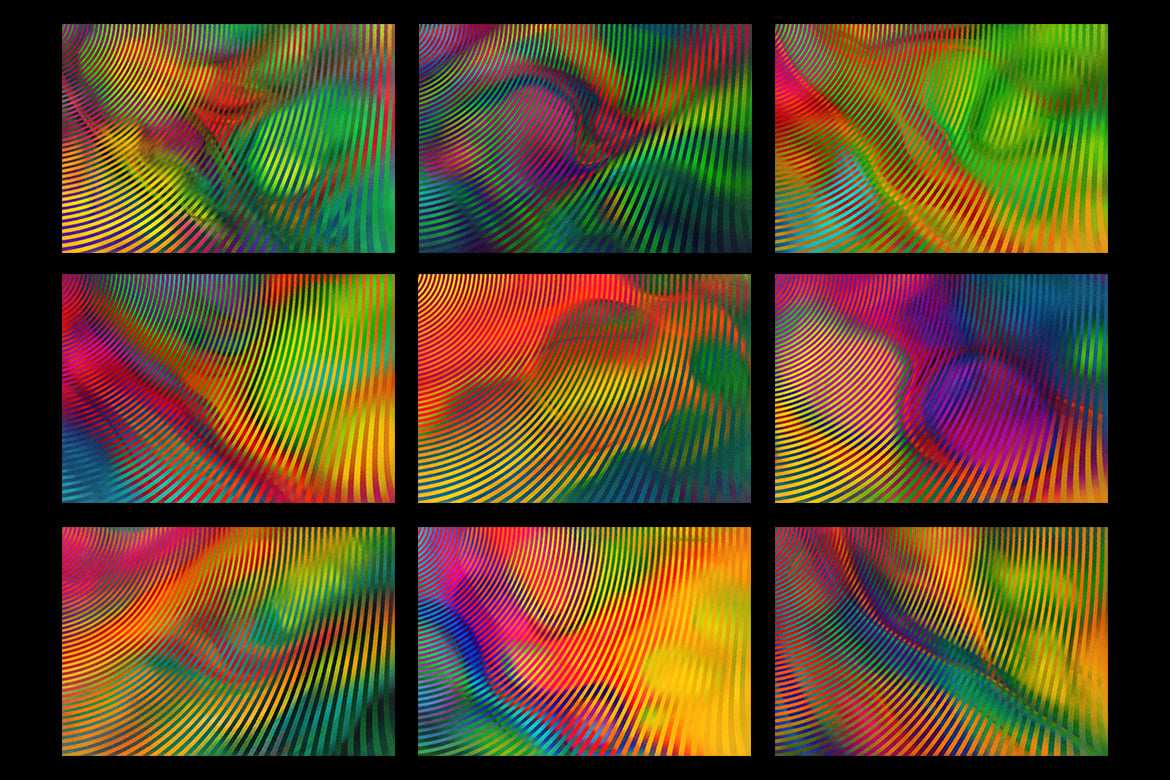 9款炫彩棱镜流体背景 Vivid Prism Flow Backgrounds插图1 9款炫彩棱镜流体背景 Vivid Prism Flow Backgrounds