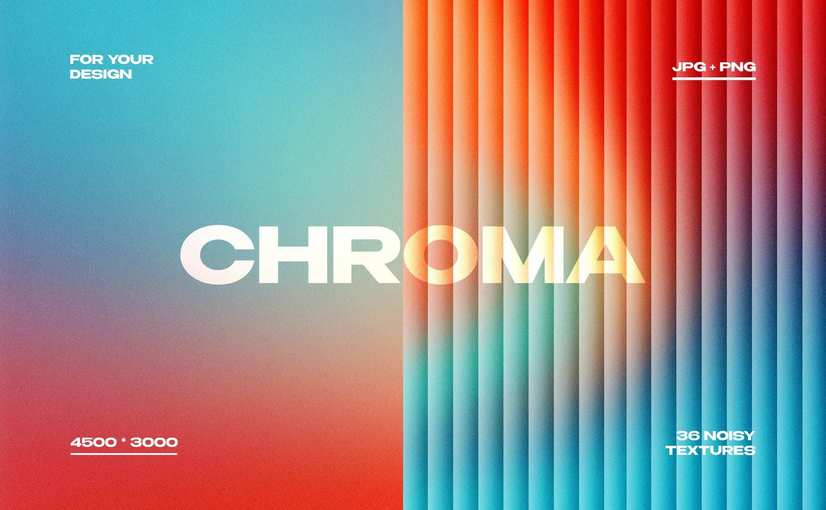 18款炫彩抽象分形玻璃纹理背景 Chroma Abstract Refracted Textures