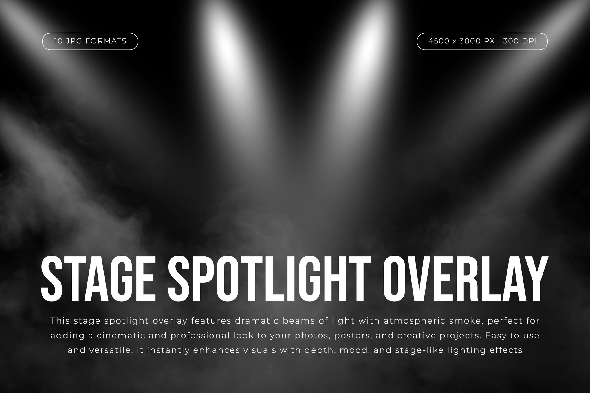 10款舞台聚光灯叠加素材 Stage Spotlight Overlay插图 10款舞台聚光灯叠加素材 Stage Spotlight Overlay