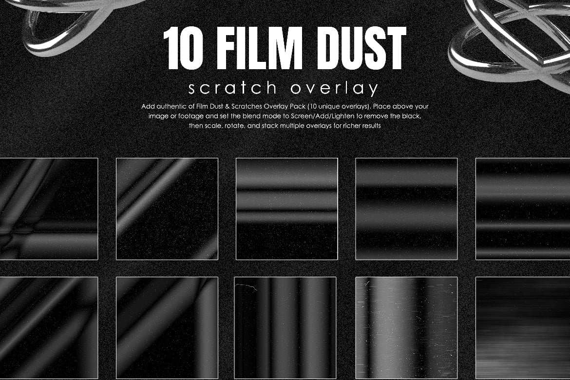 10款胶片灰尘划痕叠加素材 10 Film Dust & Scratches Overlay插图2 10款胶片灰尘划痕叠加素材 10 Film Dust & Scratches Overlay