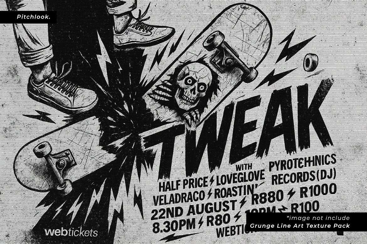 10款复古线条艺术纹理包 Grunge Line Art Texture Pack插图3 10款复古线条艺术纹理包 Grunge Line Art Texture Pack