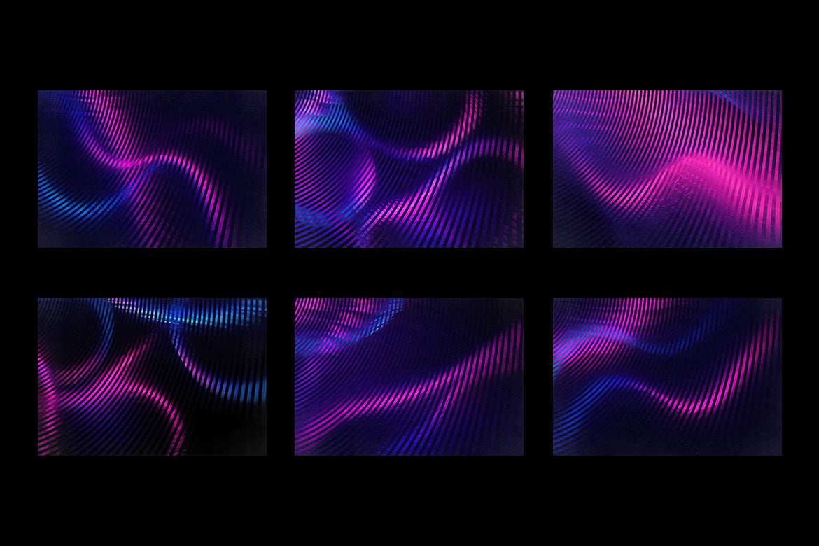 6款脉冲波浪霓虹背景 Pulse Waves Neon Backgrounds插图1 6款脉冲波浪霓虹背景 Pulse Waves Neon Backgrounds