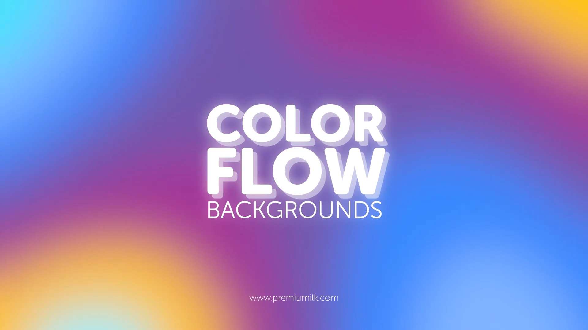 动态彩色粒子流光背景视频素材AE/PR模板 color flow backgrounds插图1 动态彩色粒子流光背景视频素材AE/PR模板 color flow backgrounds