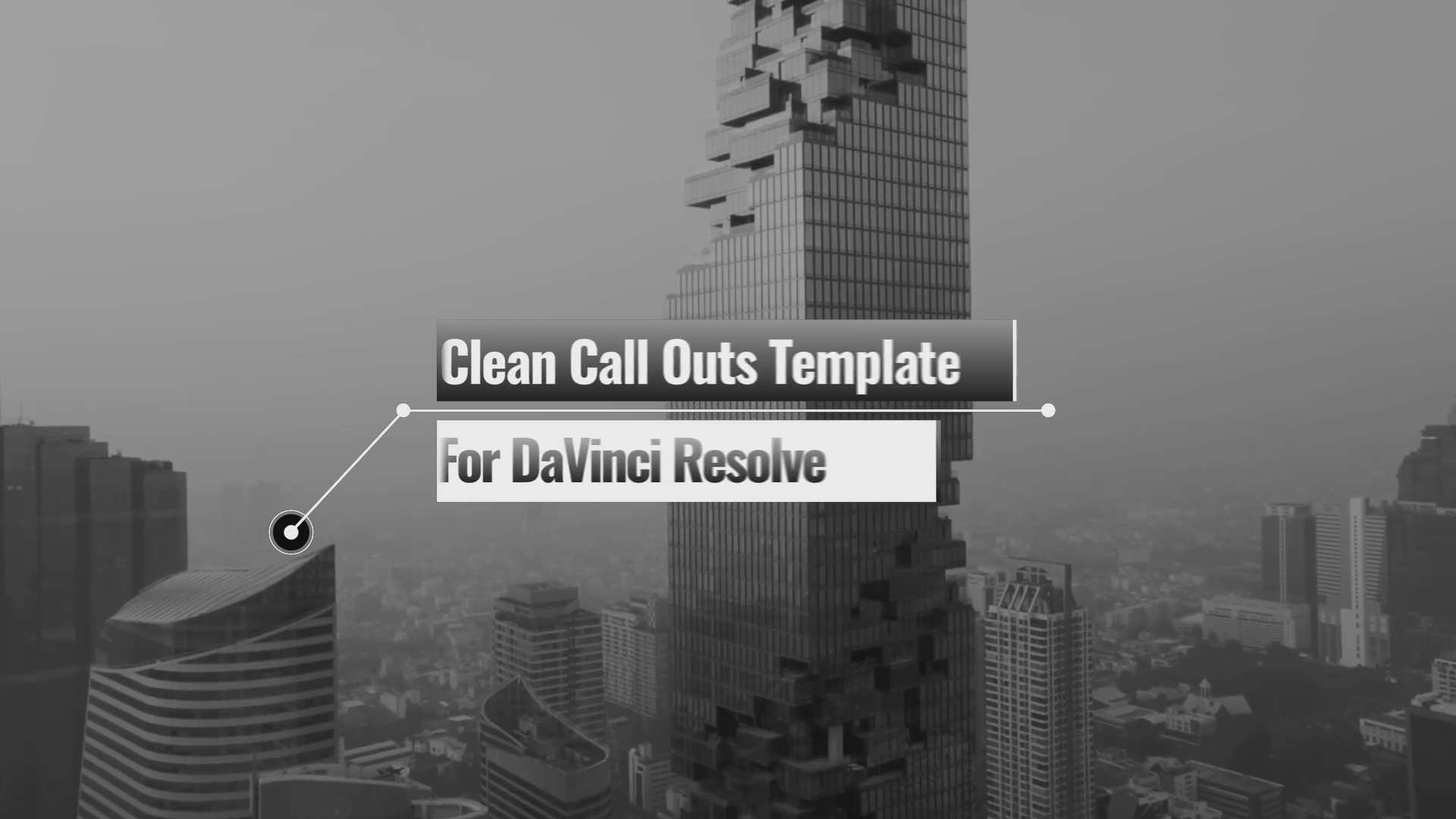 优雅现代标注说明动画DaVinci Resolve模板 elegant modern call outs for davinci resolve插图
