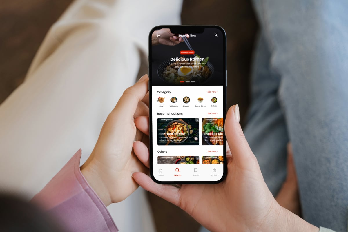 美食食谱App移动应用UI套件 Dapurku – Foods Recipe App插图4 美食食谱App移动应用UI套件 Dapurku - Foods Recipe App