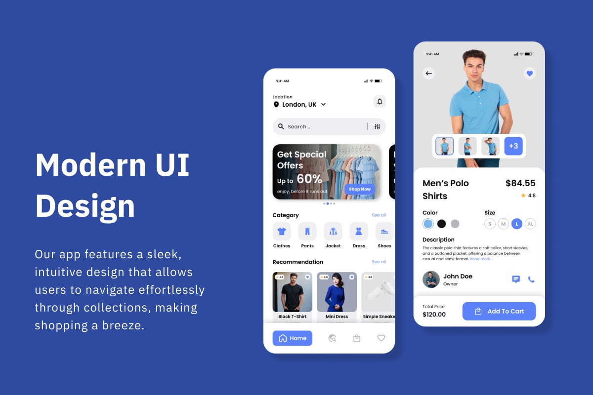 时尚购物App UI界面设计模板 Fasshop – Fashion Mobile App插图1 时尚购物App UI界面设计模板 Fasshop - Fashion Mobile App