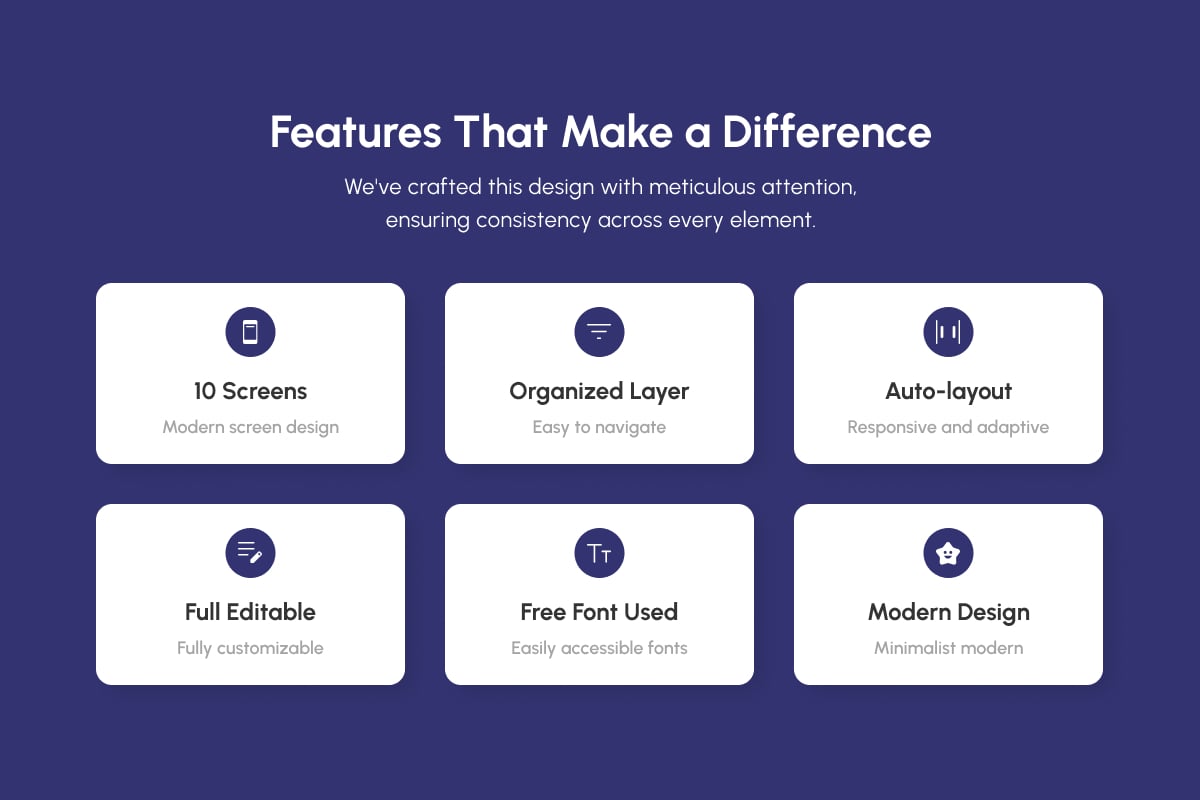 财务追踪App UI界面设计套件 Keryen – Finance Tracker UI Kit