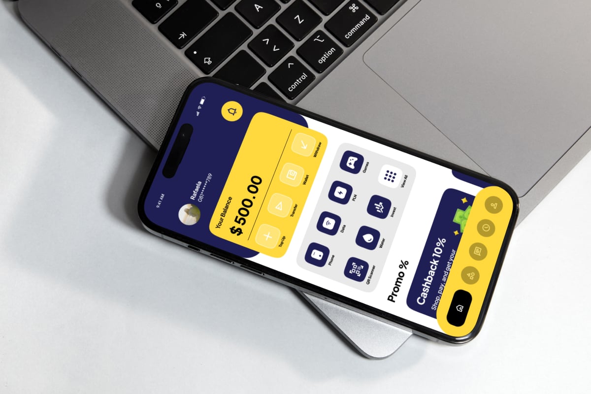 财务追踪App UI界面设计套件 Keryen – Finance Tracker UI Kit