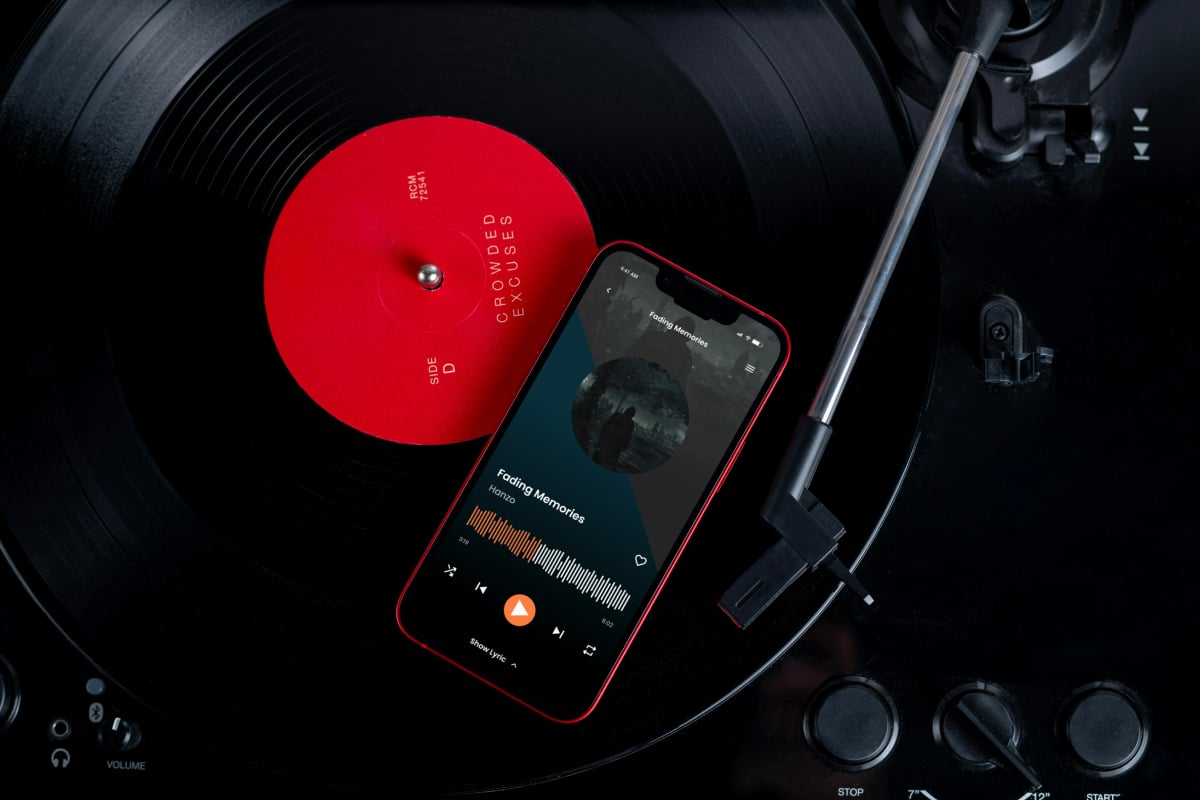 在线音乐App界面设计套件 MarzVader - Music Streaming App