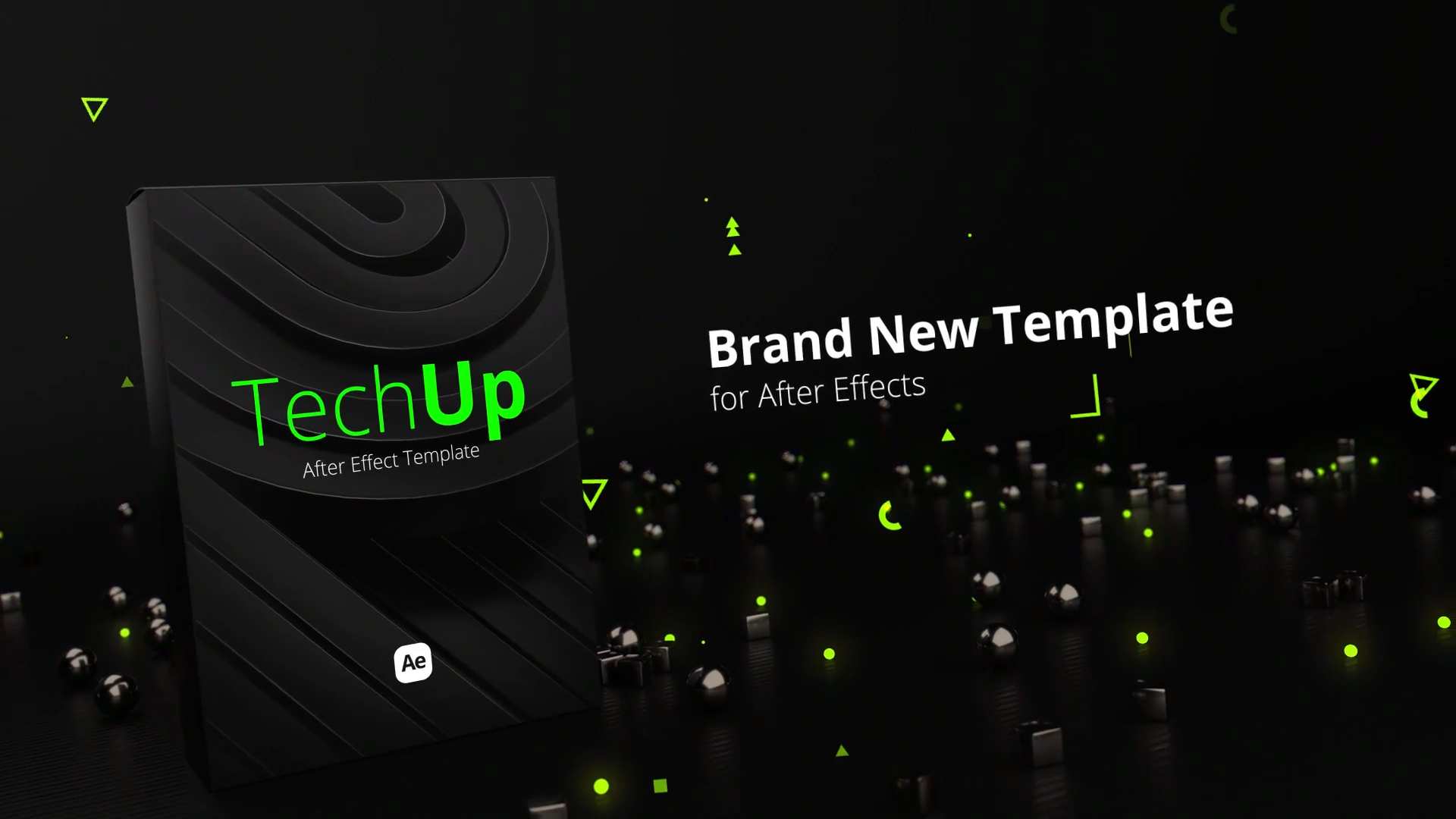 科技感数字产品发布宣传视频AE模板 Techup Digital Product Presentation插图1