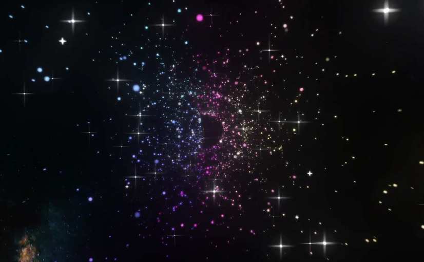 粒子标志动画视频AE模板 Original-Particles-Logo-Animation