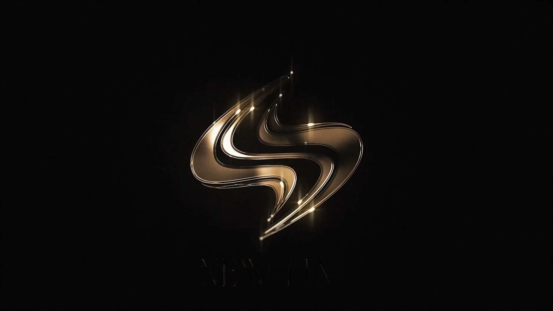 金色标志展示动画AE模板 Gold Logo插图1
