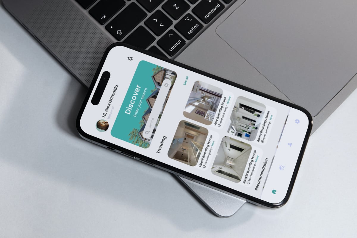 房产租房App界面设计模板 Kost Ku - Real Estate Mobile App