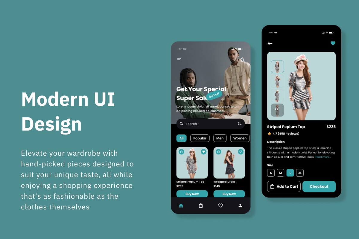 现代优雅时尚购物App界面设计模板 Chicify – Fashion Mobile App插图1 现代优雅时尚购物App界面设计模板 Chicify - Fashion Mobile App