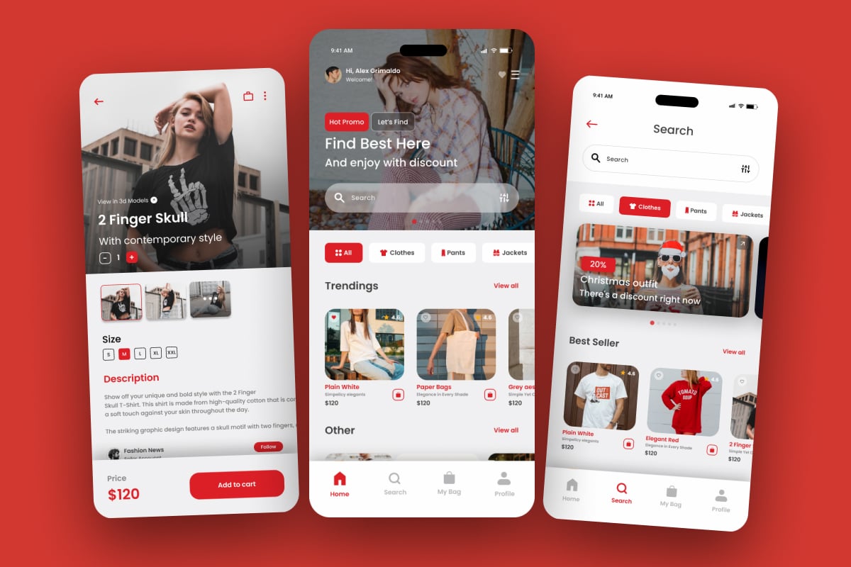电商平台App应用UI设计套件 Shopverse – Shopify Mobile App UI Kit插图2 电商平台App应用UI设计套件 Shopverse - Shopify Mobile App UI Kit