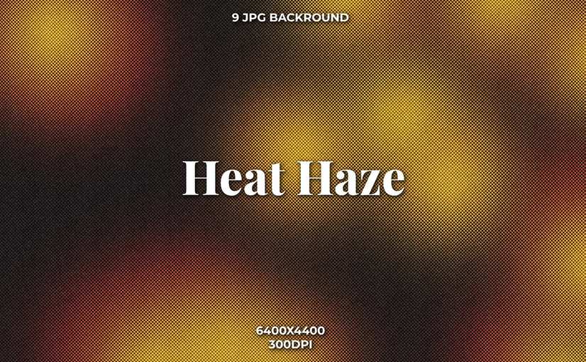 9款模糊暖调纹理背景 Heat Haze Blurred Warm Backgrounds