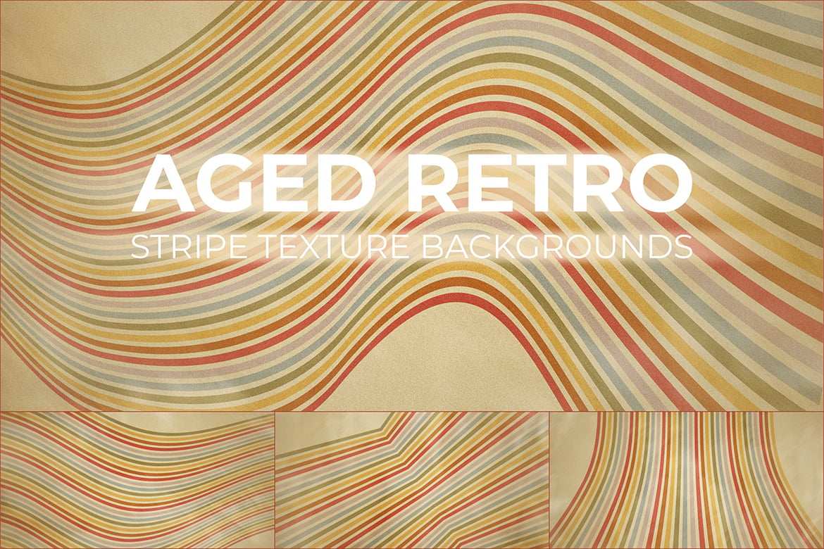 10款复古条纹纹理背景 Aged Retro Stripe Texture Backgrounds插图1 10款复古条纹纹理背景 Aged Retro Stripe Texture Backgrounds
