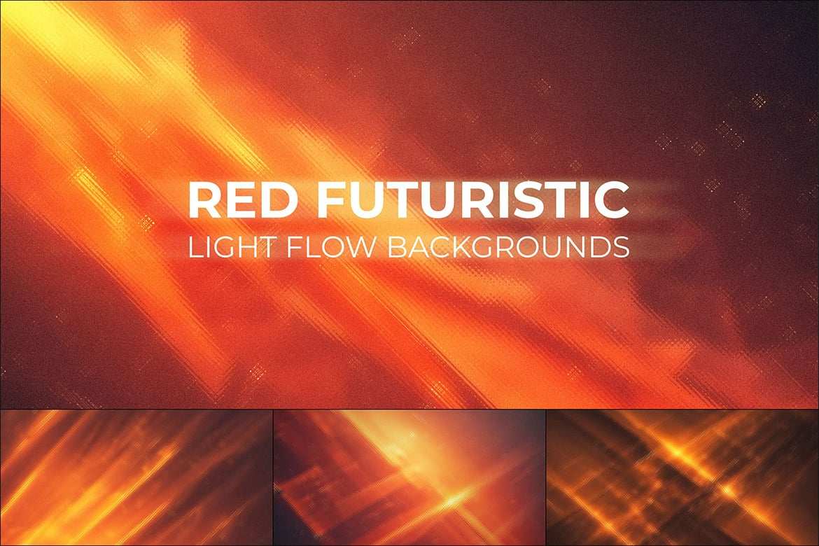 10款红色未来光流背景 Red Futuristic Light Flow Backgrounds插图1 10款红色未来光流背景 Red Futuristic Light Flow Backgrounds