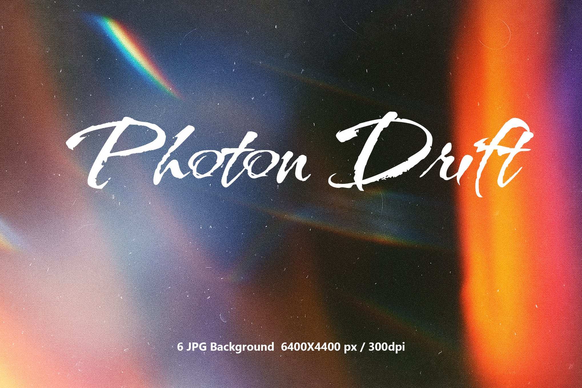 6款复古光棱镜纹理 Polaroid Drift Vintage Light Prism Textures插图 6款复古光棱镜纹理 Polaroid Drift Vintage Light Prism Textures