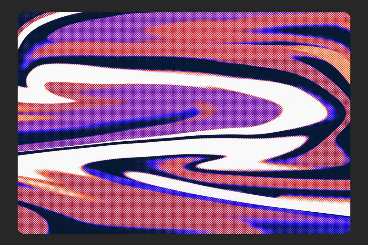 5款迷幻颗粒感半色调背景 Psychedelic Grainy Halftone Background插图2 5款迷幻颗粒感半色调背景 Psychedelic Grainy Halftone Background