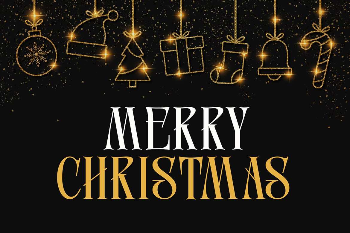 圣诞节日优雅奢华标题衬线字体 Christmas Fecsival – Elegant Serif Font插图5 圣诞节日优雅奢华标题衬线字体 Christmas Fecsival – Elegant Serif Font