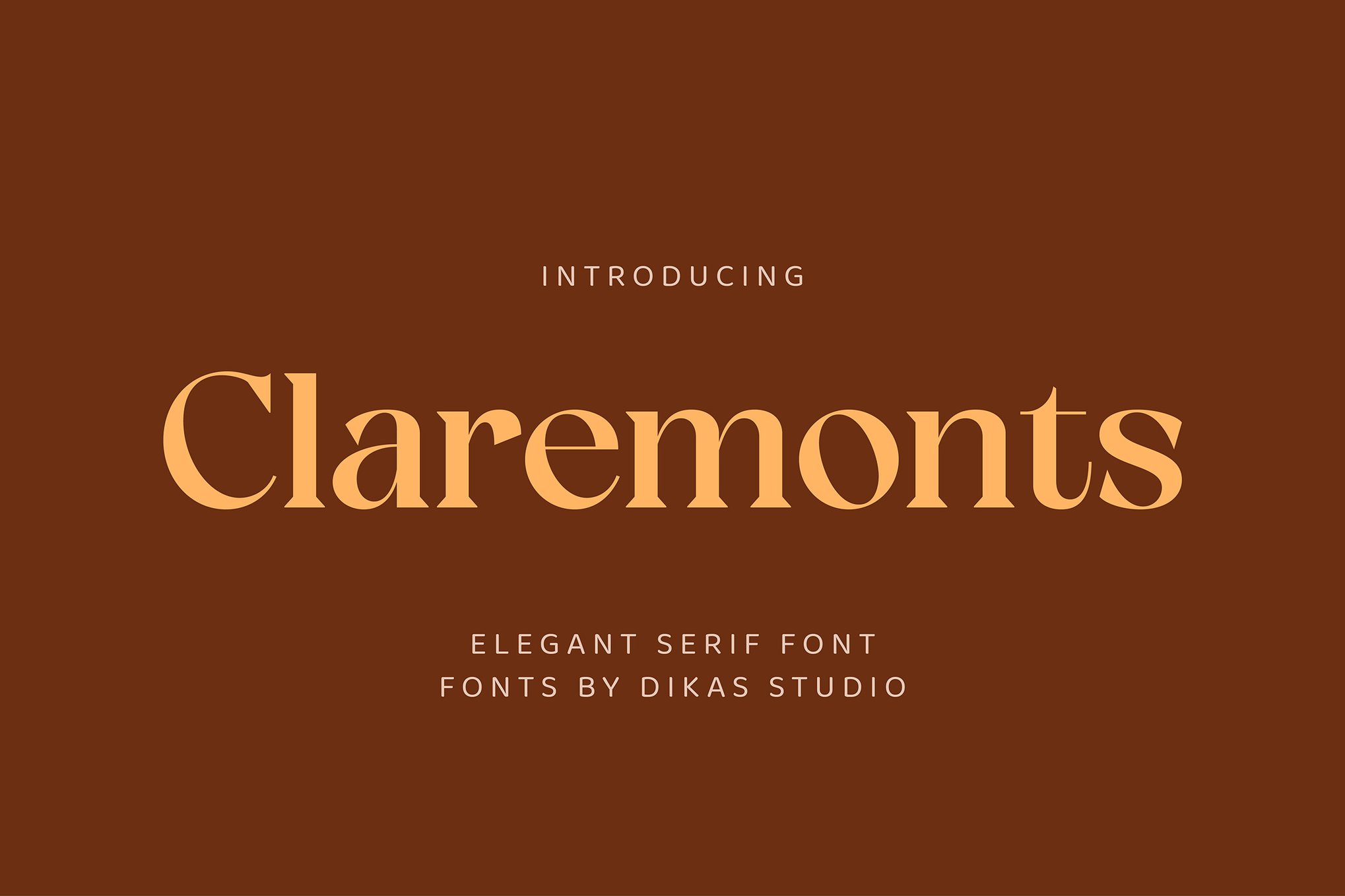经典报刊质感稳健衬线字体家族 Claremonts – Bold Elegant Serif Font插图 经典报刊质感稳健衬线字体家族 Claremonts – Bold Elegant Serif Font