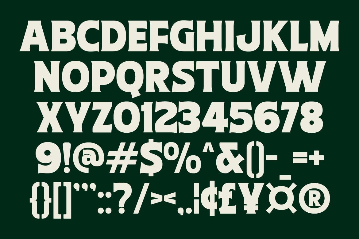 复古珐琅招牌风格友好无衬线字体 COASTBELT – Sans Serif ft. displaytypeface & vintagefont插图2 复古珐琅招牌风格友好无衬线字体 COASTBELT – Sans Serif ft. displaytypeface & vintagefont
