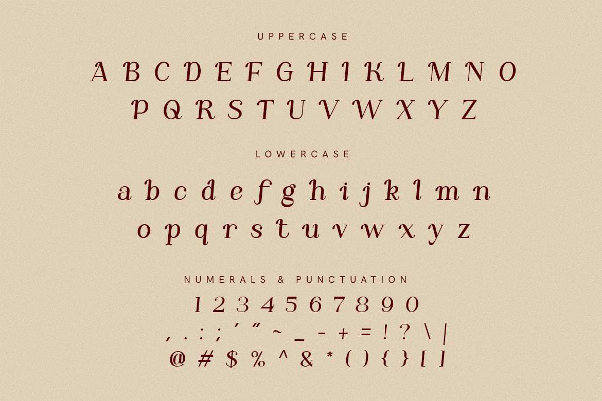 现代经典优雅斜体衬线字体 Luovire – Modern Classic Serif Font插图3 现代经典优雅斜体衬线字体 Luovire - Modern Classic Serif Font