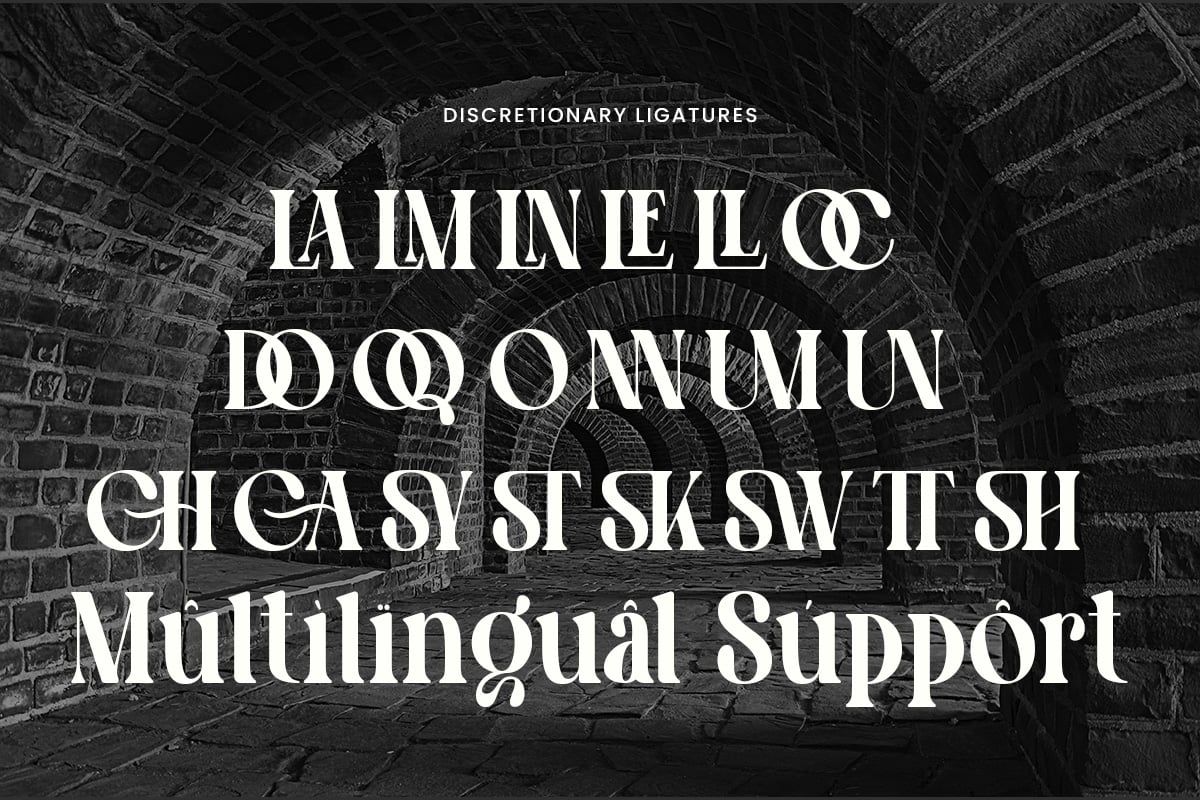 粗黑紧凑时尚标题衬线字体 Luxmoon – Bold Condensed Serif Typeface插图1 粗黑紧凑时尚标题衬线字体 Luxmoon – Bold Condensed Serif Typeface