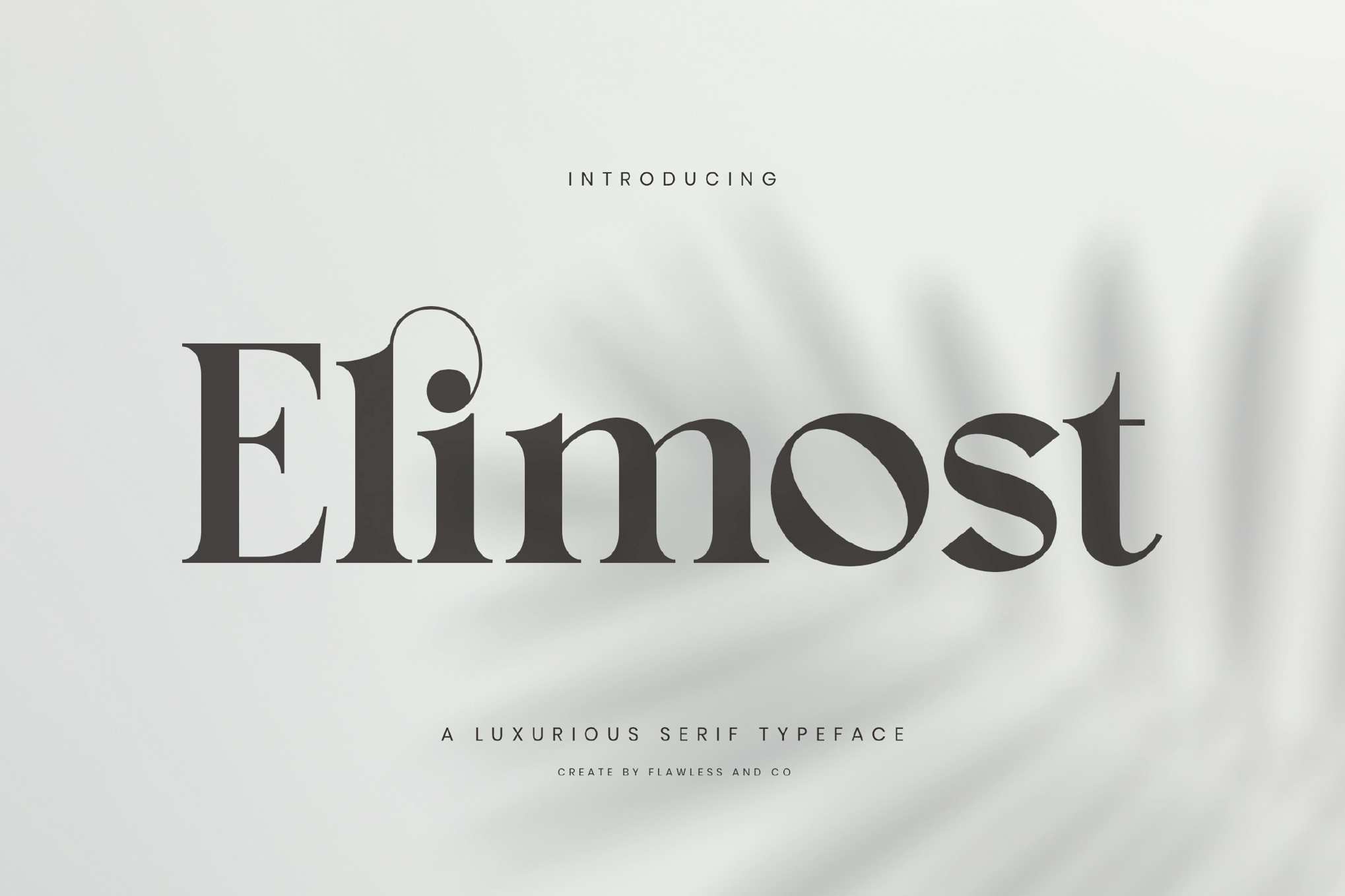 奢华现代商务衬线字体 Serif Elimost Font – luxury & modern Serif插图 奢华现代商务衬线字体 Serif Elimost Font – luxury & modern Serif