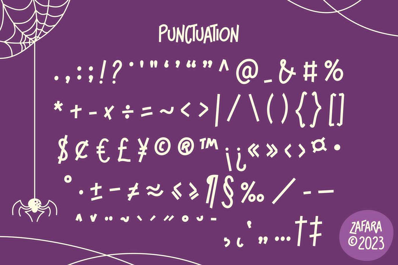 手绘趣味装饰风格无衬线字体 Cloriatte Decorative Sans-Serif插图3 手绘趣味装饰风格无衬线字体 Cloriatte Decorative Sans-Serif