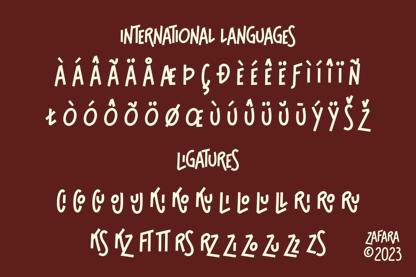 手绘趣味装饰风格无衬线字体 Cloriatte Decorative Sans-Serif插图2 手绘趣味装饰风格无衬线字体 Cloriatte Decorative Sans-Serif
