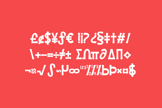 圆润趣味儿童主题字体 Mehogan Round Funny Font插图3 圆润趣味儿童主题字体 Mehogan Round Funny Font