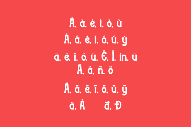 圆润趣味儿童主题字体 Mehogan Round Funny Font插图5 圆润趣味儿童主题字体 Mehogan Round Funny Font