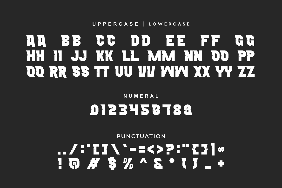 强劲动态运动风格字体 Merhan Sporty Font插图3 强劲动态运动风格字体 Merhan Sporty Font