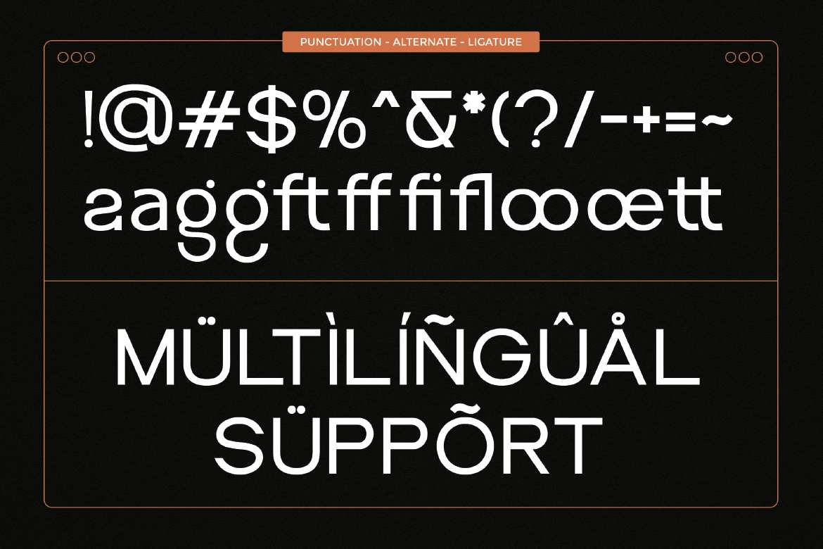 现代锐利品牌标志字体 Modern Logo Bregan Font插图4 现代锐利品牌标志字体 Modern Logo Bregan Font
