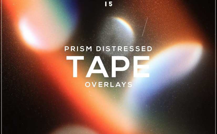 破损胶带划痕纹理叠加素材 Prism Distressed Tape Overlays
