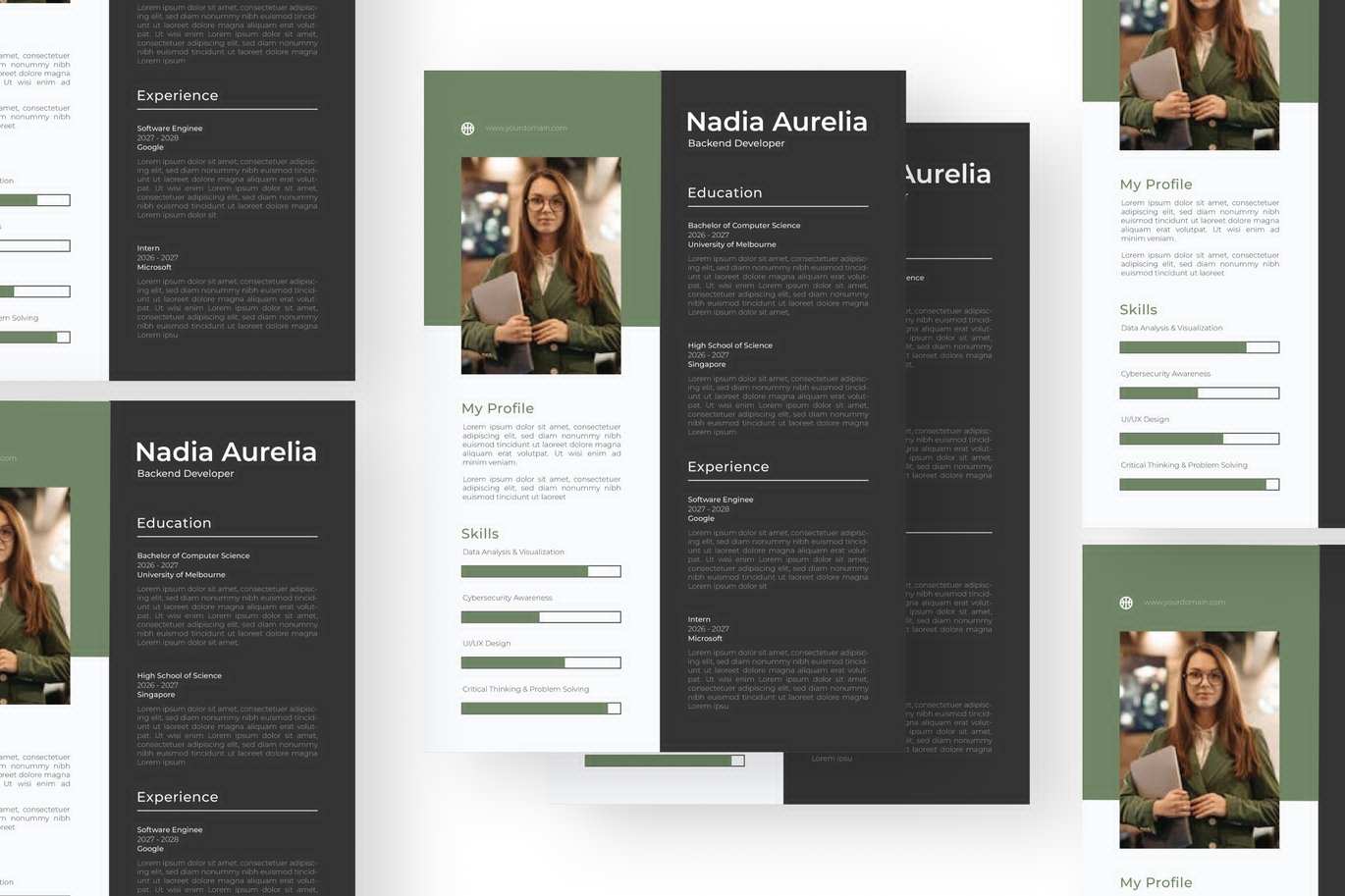 睿智深邃简历打印模板 Sage Deep – Resume Print Templates插图1 睿智深邃简历打印模板 Sage Deep - Resume Print Templates