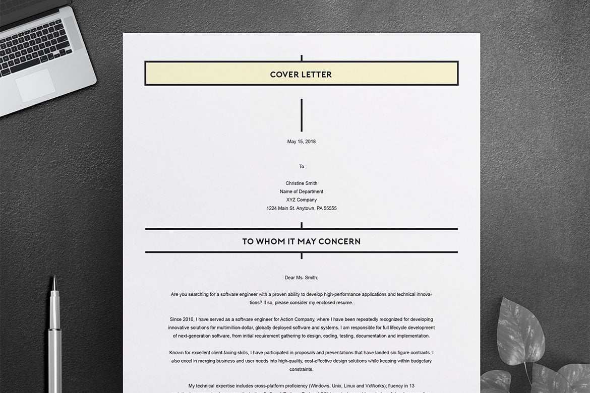 专业简洁简历设计模板 Professional & Clean Resume Design Template插图3 专业简洁简历设计模板 Professional & Clean Resume Design Template