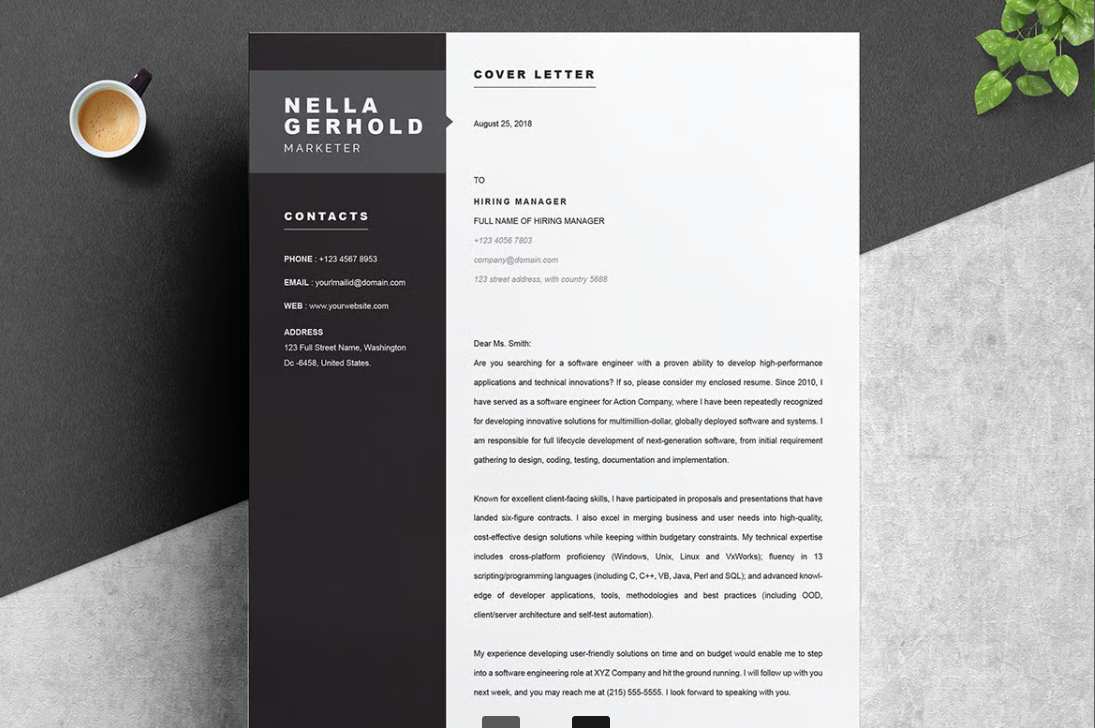 2025版专业简约简历模板 professional-simple-resume-template-2025插图3 2025版专业简约简历模板 professional-simple-resume-template-2025