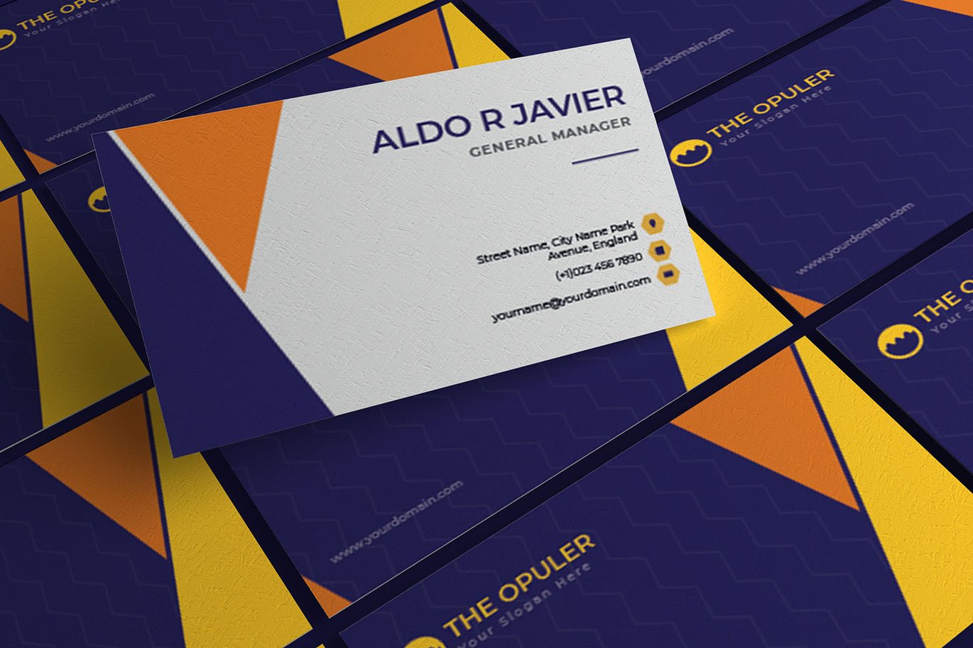 尊贵企业名片设计模板 The Opuler – Business card_ Print Templates插图3 尊贵企业名片设计模板 The Opuler - Business card_ Print Templates