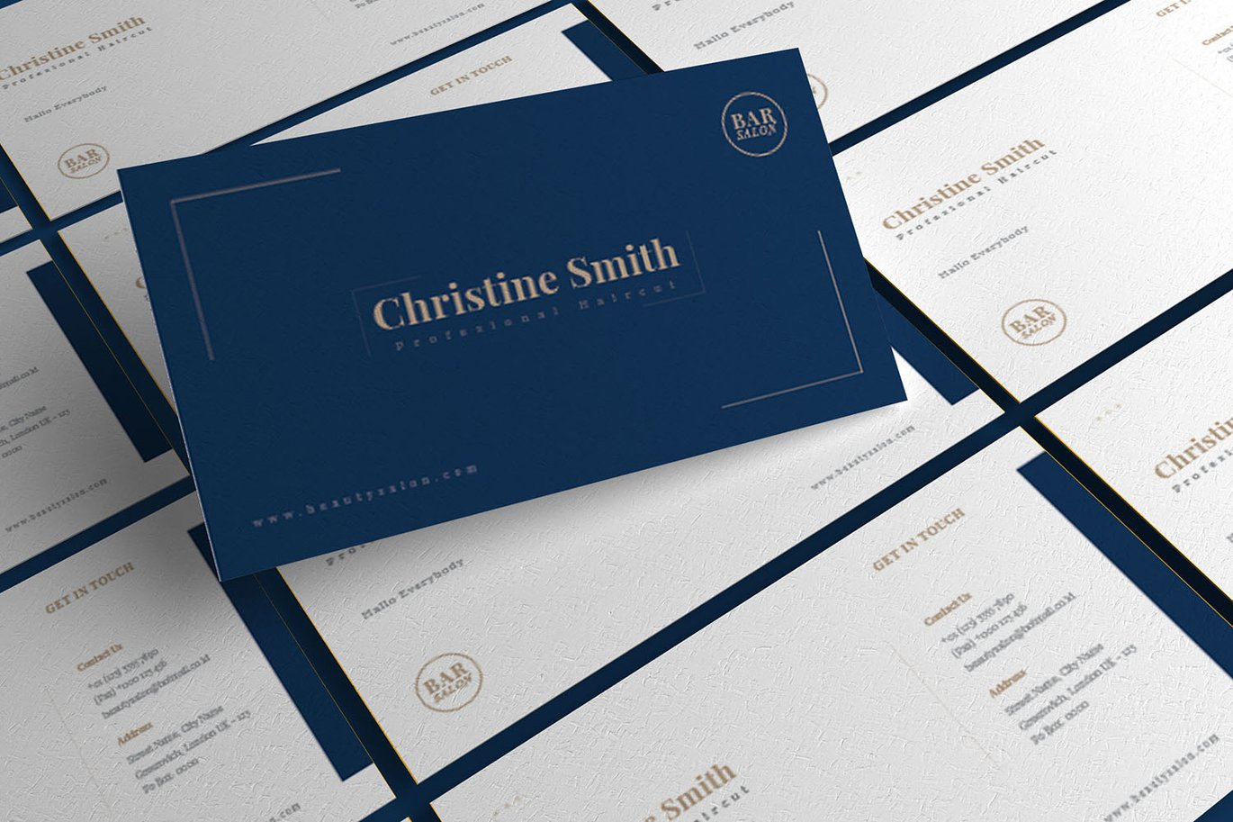美容企业名片设计模板 Beauty Salon – Business Card_ Print Templates插图2 美容企业名片设计模板 Beauty Salon - Business Card_ Print Templates
