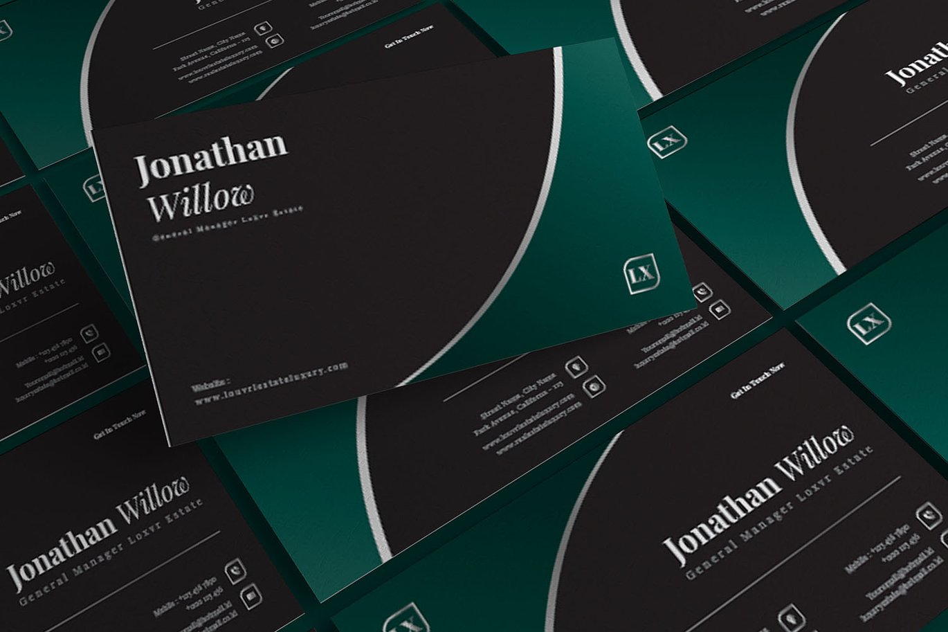 地产商务名片设计模板 Luxury Estate – Business Card_ Print Templates插图2 地产商务名片设计模板 Luxury Estate - Business Card_ Print Templates