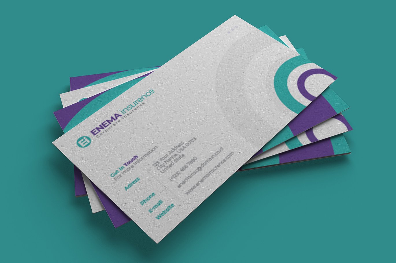 保险行业名片设计模板 Insurence – Business Card_ Print Templates插图1 保险行业名片设计模板 Insurence - Business Card_ Print Templates