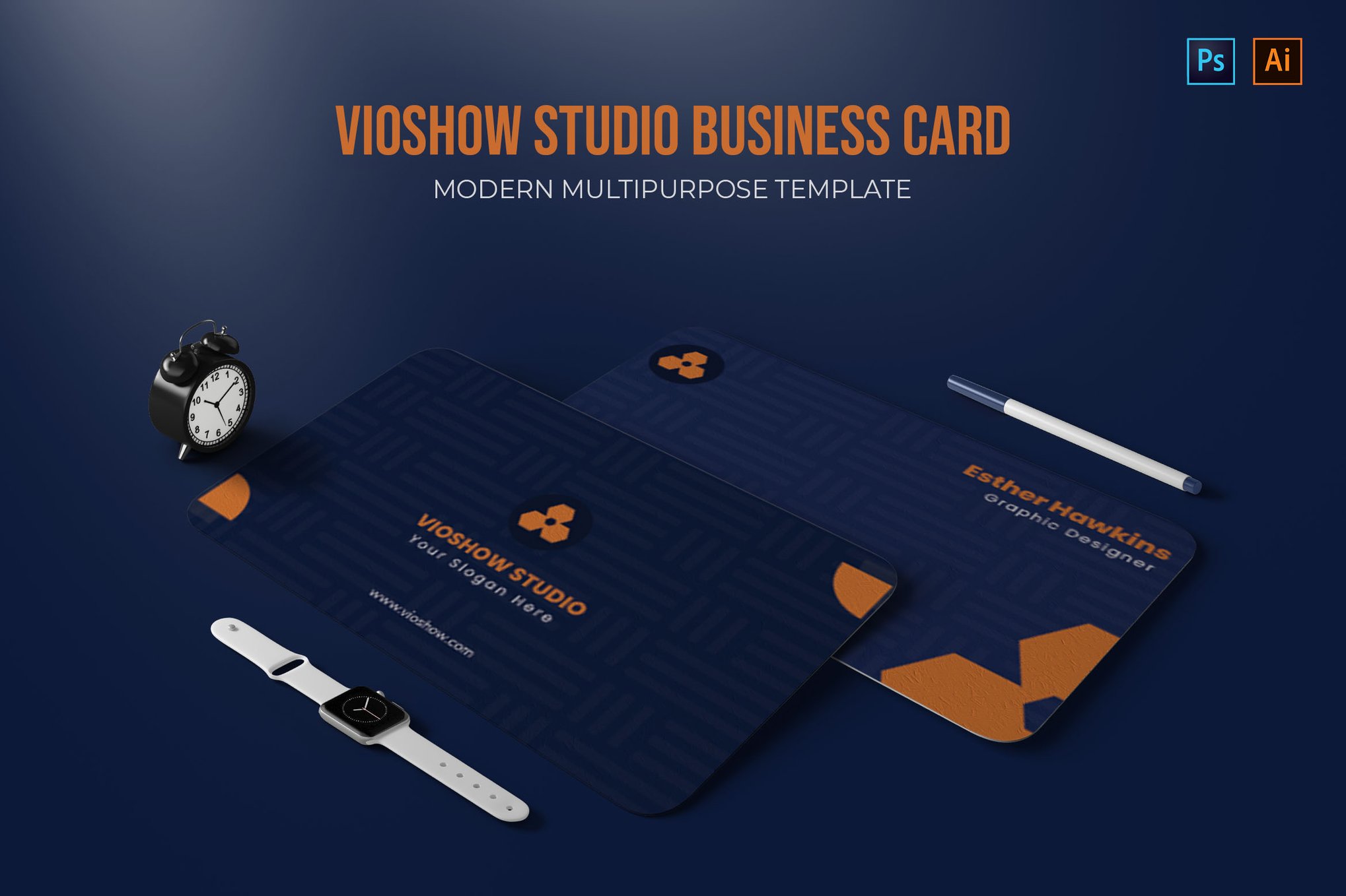工作室名片模板设计 vioshow-studio-business-card-T8PCTBL插图 工作室名片模板设计 vioshow-studio-business-card-T8PCTBL