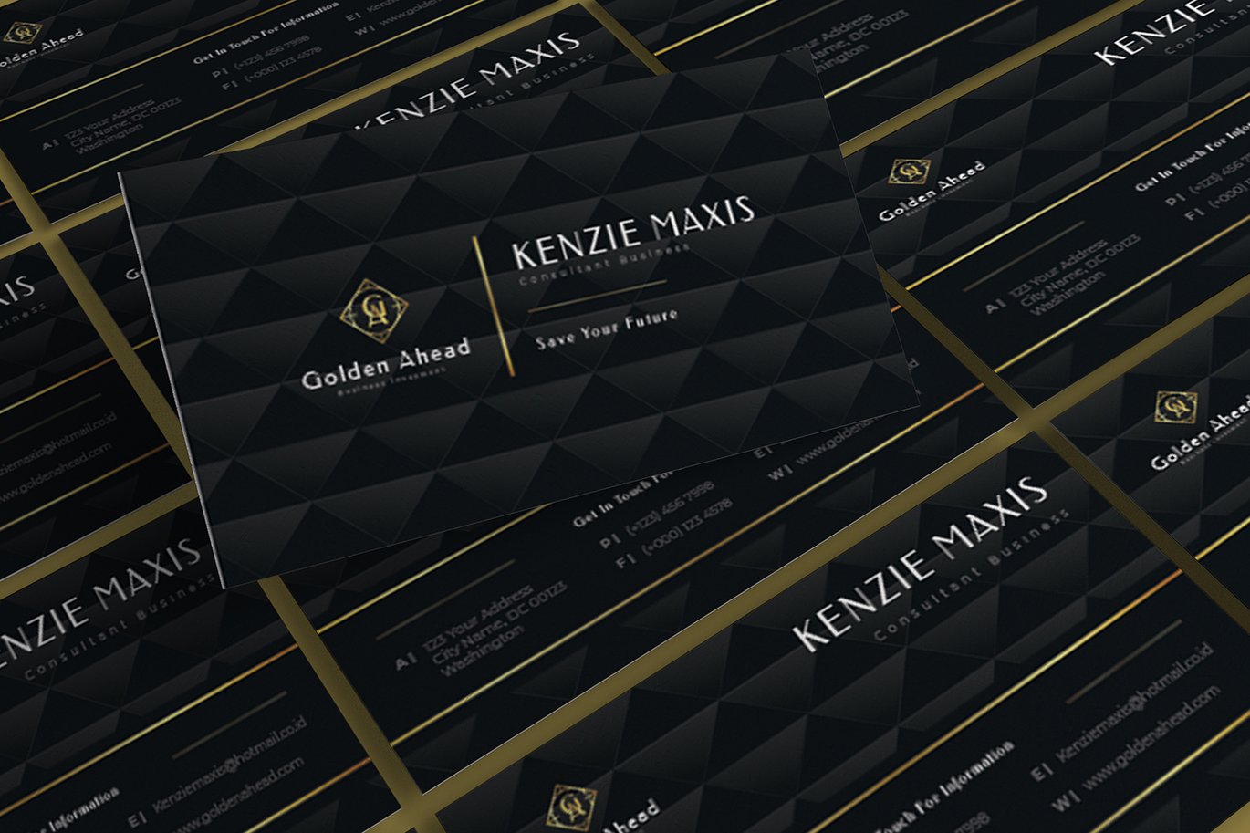 奢华创意风格名片设计模板 Luxury Creative – Business Card_ Print Templates ft插图3 奢华创意风格名片设计模板 Luxury Creative - Business Card_ Print Templates ft