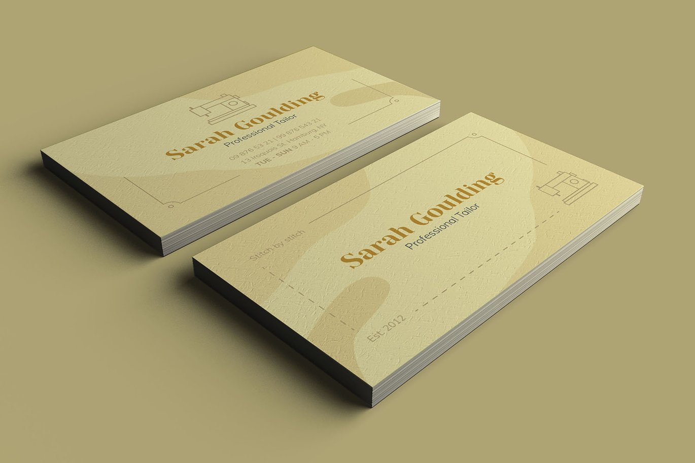 专业裁缝定制名片模板 Pro Tailor – Business Card_ Print Templates ft._yyt插图2 专业裁缝定制名片模板 Pro Tailor - Business Card_ Print Templates ft._yyt