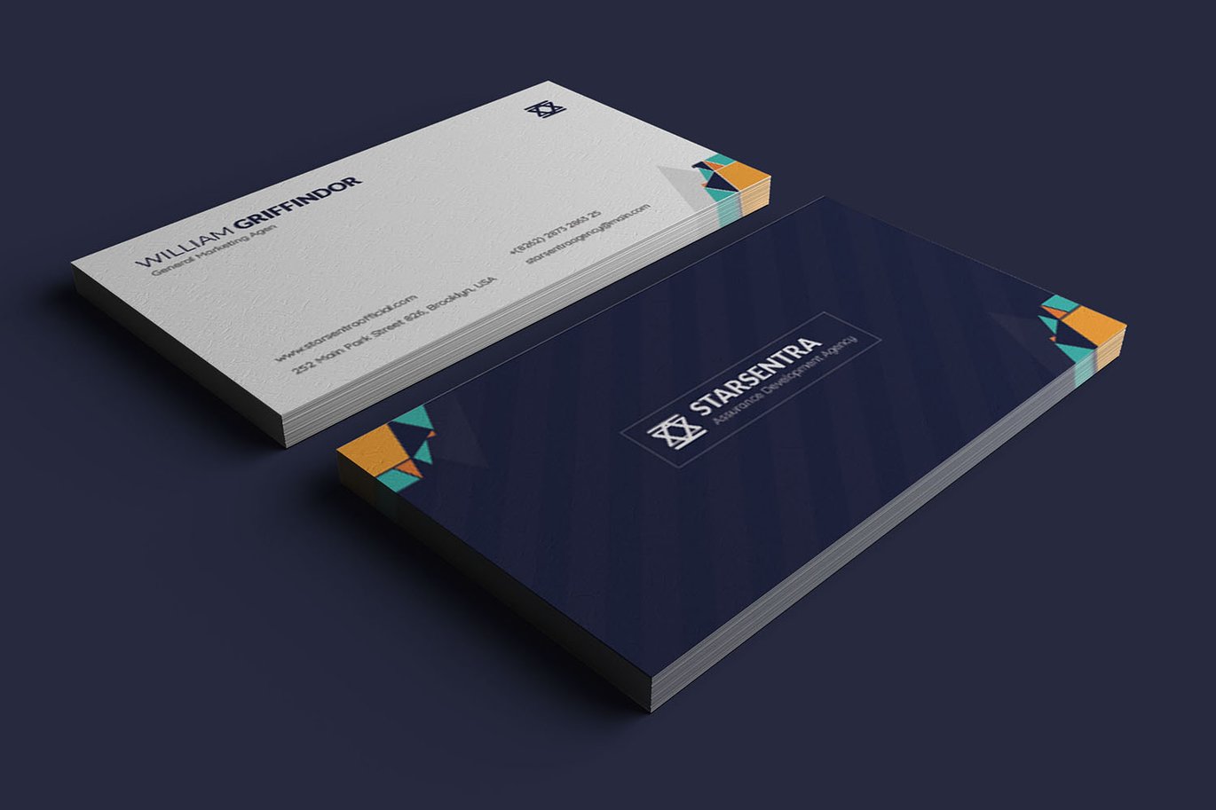 汽车服务品牌名片设计模板 Starsentra – Business Card_ Print Templates ft. car插图1 汽车服务品牌名片设计模板 Starsentra - Business Card_ Print Templates ft. car