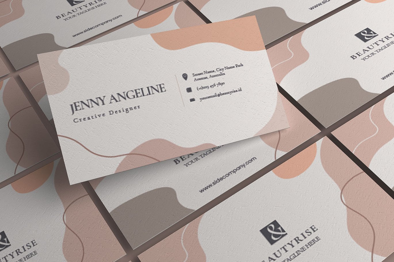美容行业商务名片模板 Beauty Rise – Business Card_ Print Templates ft._yy插图3 美容行业商务名片模板 Beauty Rise - Business Card_ Print Templates ft._yy